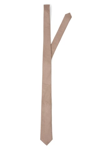 Andrew James Krawatte in taupe beige - 0002