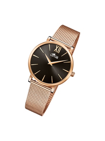 Lotus Analog-Armbanduhr Lotus Smart Casual rosegold mittel (ca. 33mm)