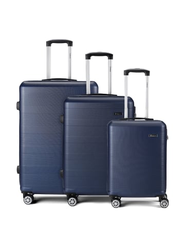 benzi 5330 4 Rollen Kofferset 3-teilig in blau