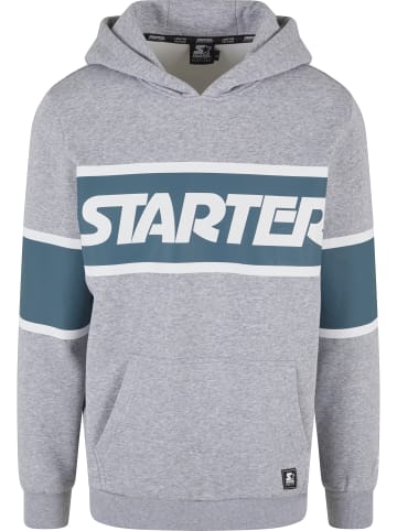 STARTER Sweat & Fleece - Hoody in heathergrey/teal