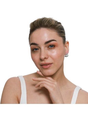 Steel_Art Ohrstecker Damen Xanth silberfarben in silberfarben poliert