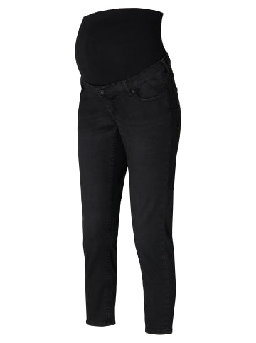 Noppies Slim Umstandsjeans Mila 7/8 in Black Dark Wash