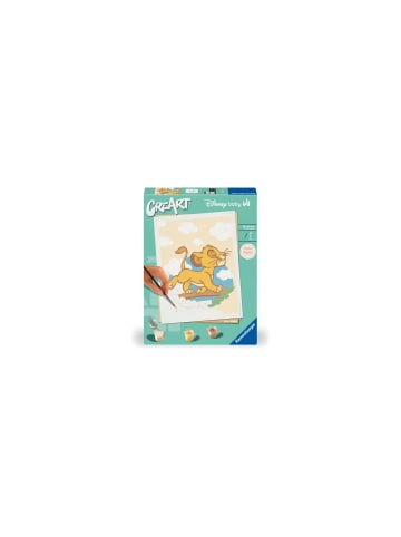 Ravensburger Kreativset CreArt Malen nach Zahlen - Hello Baby: Simba, ab 12 Jahre