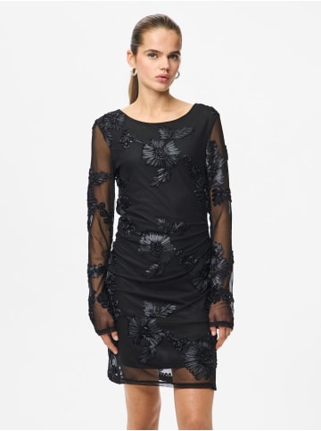 Pieces Midikleid in Black