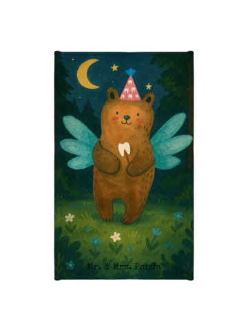 Mr. & Mrs. Panda handtuch baumwolle Bär Zahnfee Design ohne Spruch in Weiß