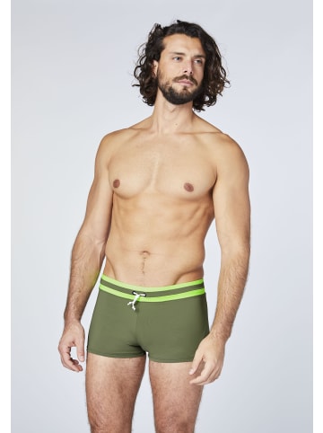 Chiemsee Boxer-Badehose in Khaki