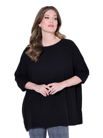 MIAMODA Bluse in schwarz
