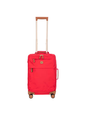 BRIC`s X-Travel - 4-Rollen-Kabinentrolley S 55 cm in rot