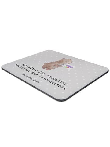 Mr. & Mrs. Panda Mouse Pad Gestalter für visuelles Marketing Lei... in Grau Pastell