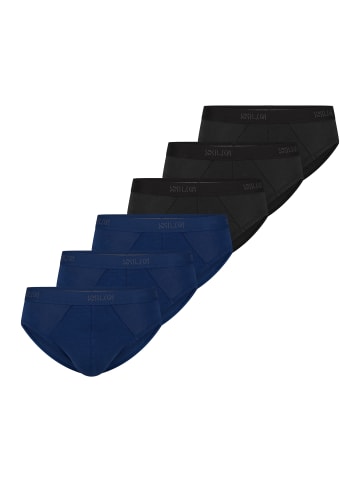 Sloggi Slip / Unterhose SLG Base in Marine / charcoal