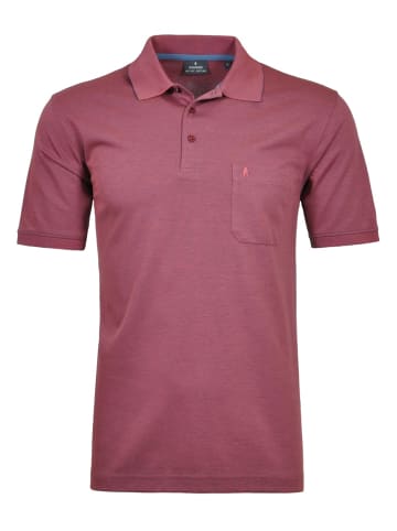 Ragman Poloshirt in Rot