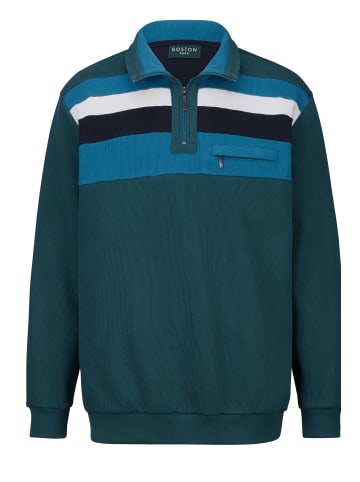 Boston Park Pullover in petrol