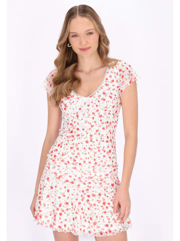 myMo Women Blouse in red offwhite