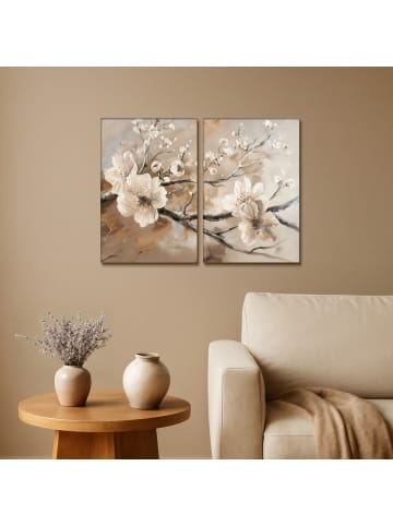 OnlyWow Leinwandbild 2er Set