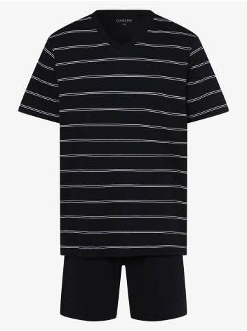 Schiesser Pyjama Basic in marine