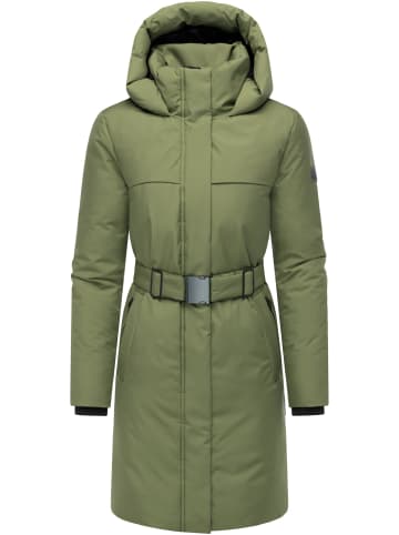 Navahoo Wintermantel Gipfelspass XIV in Olive Leaf