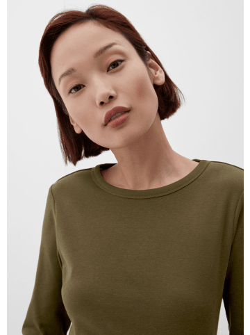 s.Oliver T-Shirt langarm in Olive