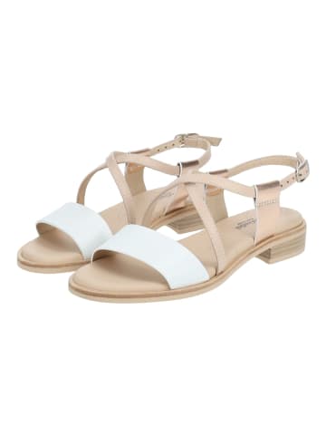 Nero Giardini Sandalen in Beige/Weiß