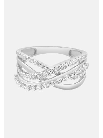 Diamant Exquis Ring aus 375 Weißgold mit Diamant