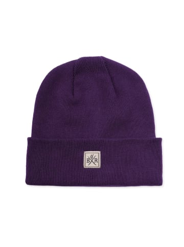 Band of Rascals Beanie " Basic " in dark-purple