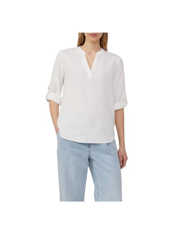 S.OLIVER RED LABEL Langarmbluse in Weiß