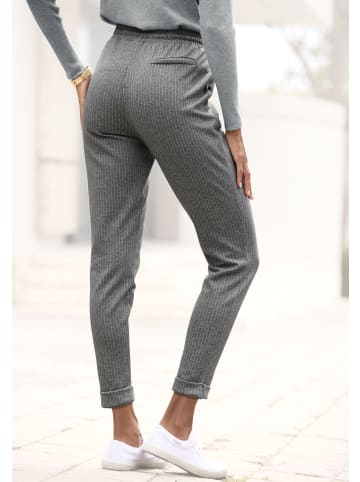 Vivance by Lascana Jogger Pants in grau gestreift