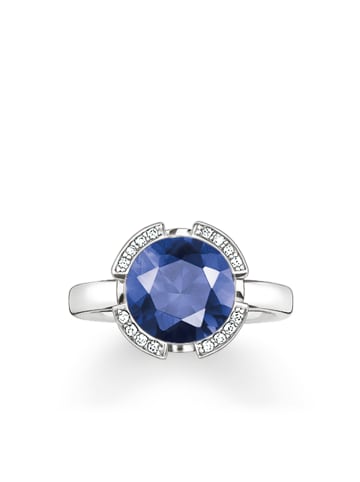 Thomas Sabo Ring in silber, blau