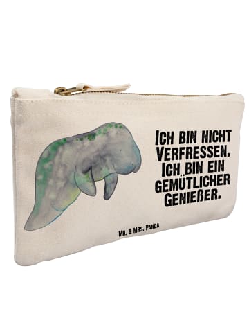 Mr. & Mrs. Panda aufbewahrungstasche Seekuh Chillen mit Spruch in Weiß