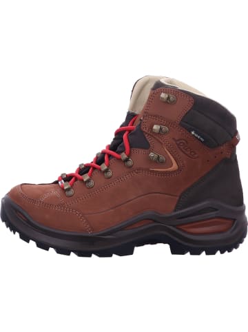 LOWA Wanderschuhe RENEGADE 100 GTX MID in mahagoni/rot