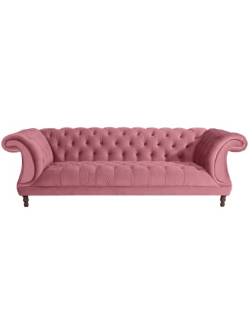 58 aufm Kessel CHESTERFIELD Sofa 3-Sitzer Kaylin Samtvelours rosé