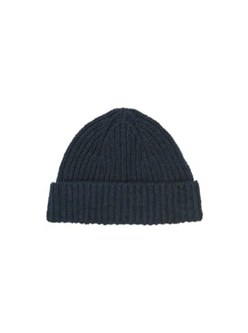 Marc O'Polo Bouclé-Strickmütze in dark navy