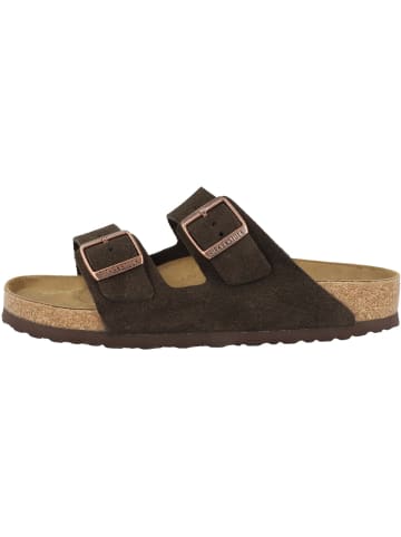 Birkenstock Sandale Arizona Veloursleder normal in braun