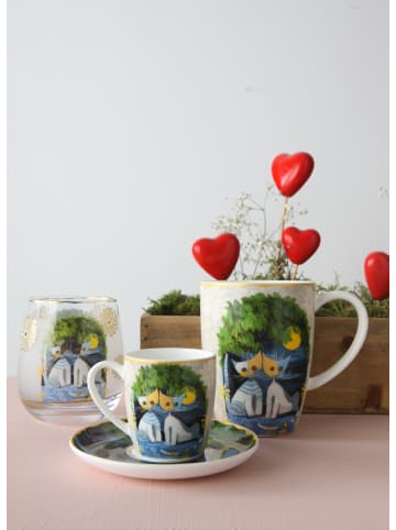 Goebel Künstlertasse " R. Wachtmeister -Al chiaro di luna " in Bunt