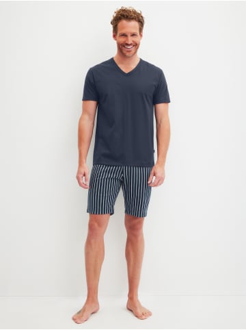 Calida Pyjama in saphir blue