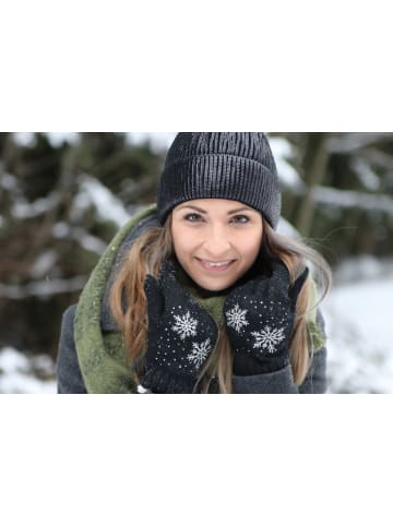 styleBREAKER Strickhandschuhe in Dunkelblau