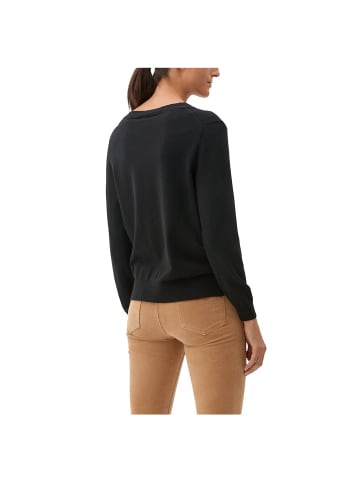 S.OLIVER RED LABEL Pullover in Schwarz