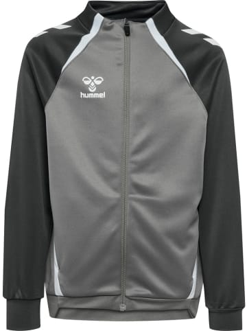 Hummel Kinder Trainingsjacke "Lead 2.0 Track Zip Jacket" in Grau