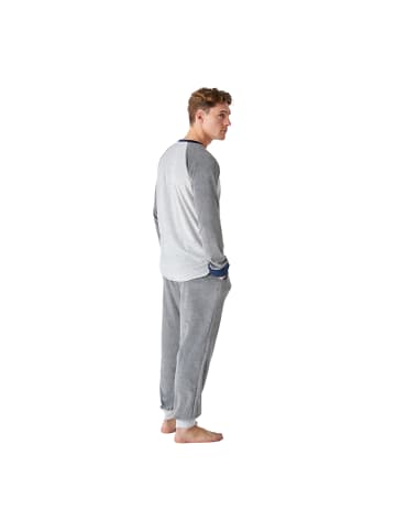 J and J Brothers Schlafanzug in Gray