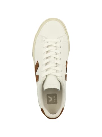 Veja Sneaker low Campo Leather in weiss