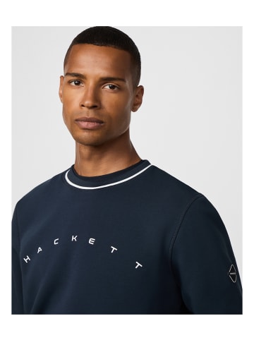 Hackett London Sweatshirt in Marine