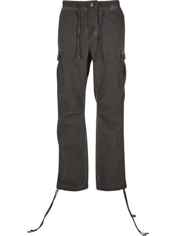 2Y Studios Cargo Trousers in washed oil black