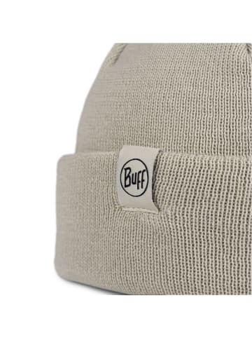 Buff Knitted Beanie Lilon Fisherman in Beige