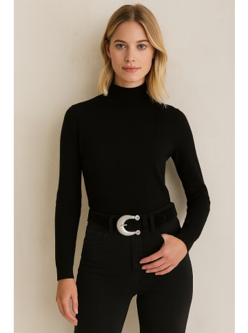 collezione alessandro Ledergürtel " Persia Glammy " in schwarz