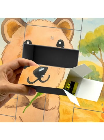 Mr. & Mrs. Panda Befüllbarer Adventskalender Quokka Happy Design... in Weiß