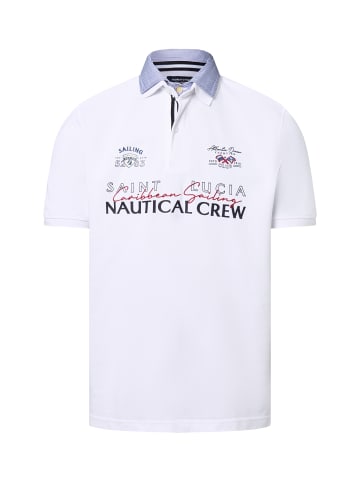 Andrew James Poloshirt in weiß