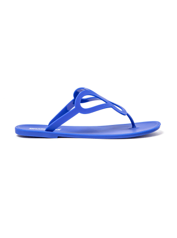 Brasileras Zehentrenner "Petra" in Königsblau