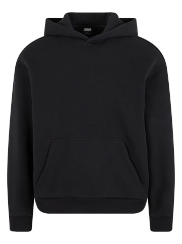 Urban Classics Sweatshirt FLUFFY in Schwarz