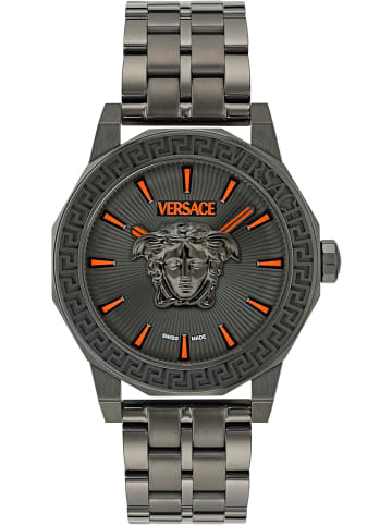 Versace Analoguhr für Herren in grau