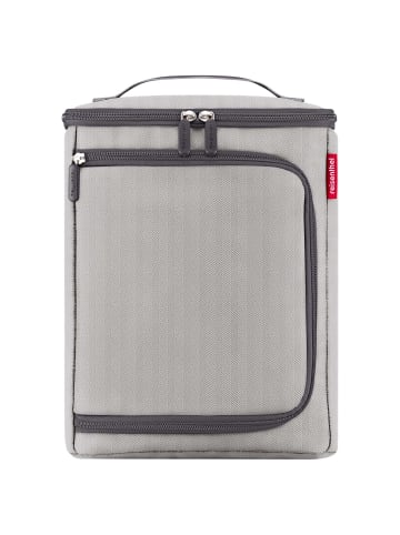 Reisenthel thermo coolerbox - Kühltasche 30 cm (twist powder blue) in herringbone grey