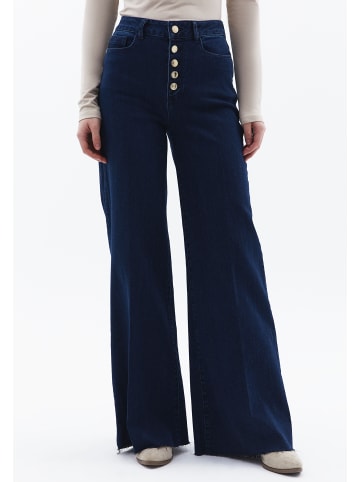 OXXO Röhrenhose DARK BLUE DENIM